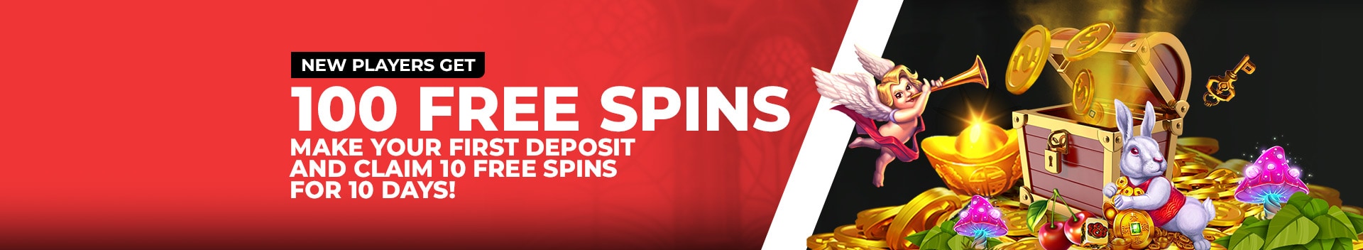 100 Welcome Free Spins